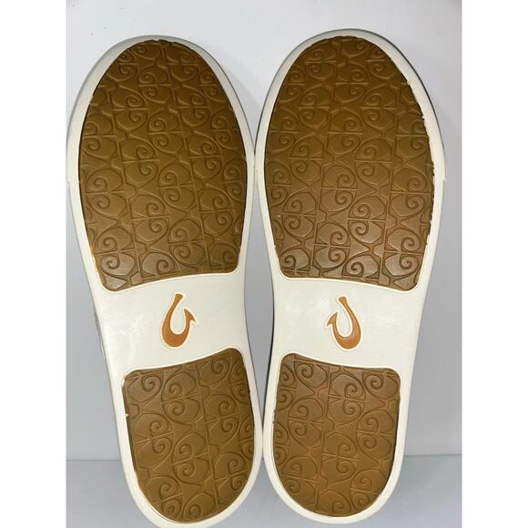 Olukai Pehuea Pai Camo Loafer Canvas Slip On Flat Casual Shoe Women’s 10 NWT - Picture 6 of 7